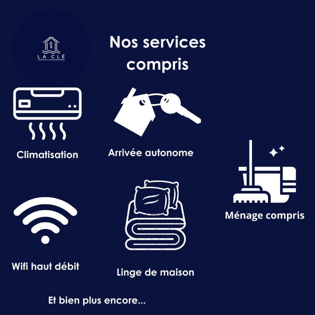 דירות הייר La Cle - Climatisation - Wifi - Parking Gratuit A Proximite מראה חיצוני תמונה